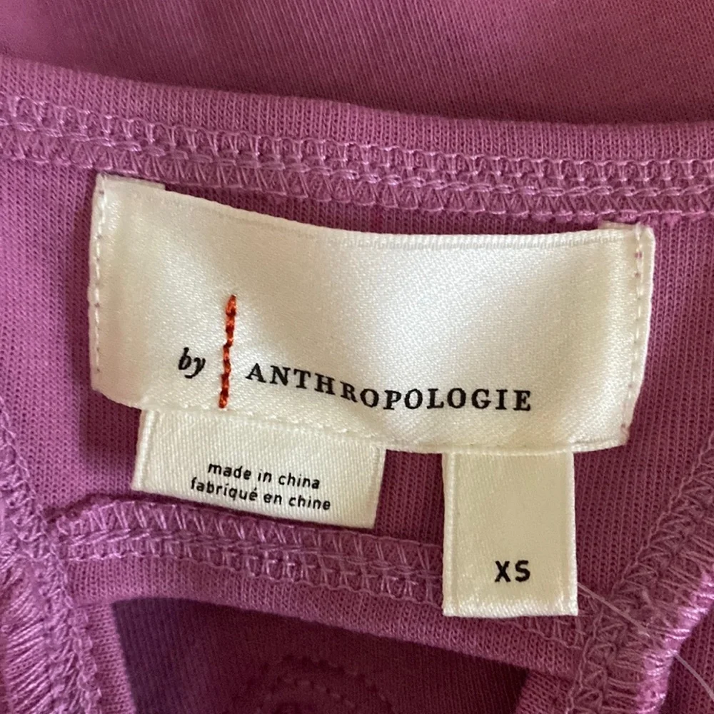 💛 XS 💛 NWT Anthro Tank Cropped Beaded Embellished - Picture 3 of 9